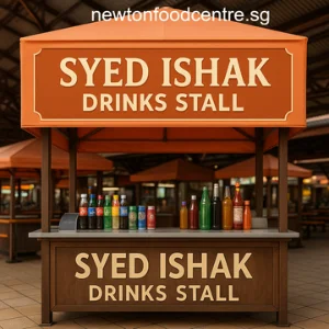 Syed Ishak Drinks Stall Menu